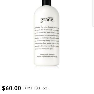 HUGE 32 oz Amazing Grace Philosophy body emulsion lotion , sealed with pump